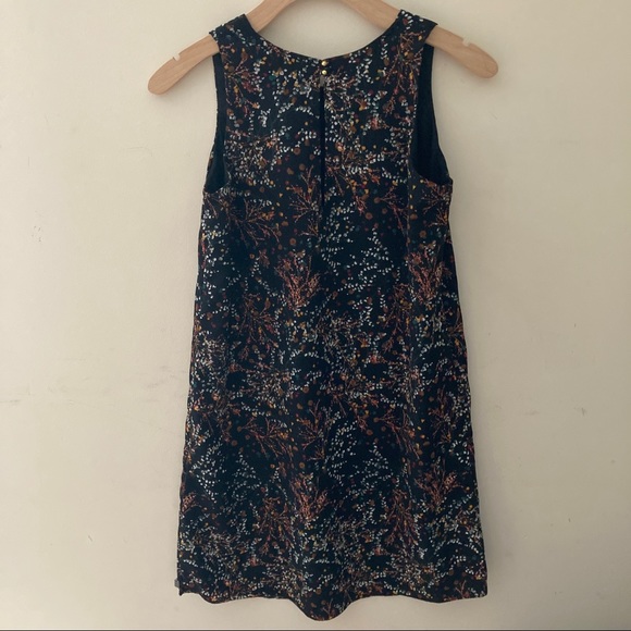 Monk & Lou Plenty Black Pattern Shift Dress - Picture 2 of 6